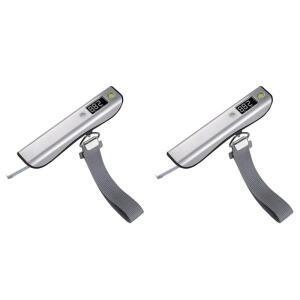 B29C-2X 미니 여행 가방 저울 LED 디스플레이 50Kg/110Lb 디지털 수하물 걸이형 무게 측정