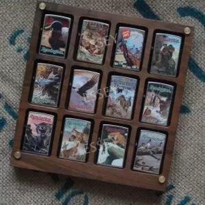 라이터케이스 나무 원목 보관함 디스플레이 지포라이터 진열장