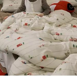 베베데코 어린이 키즈 이불 풀 세트 SS 패턴 공룡