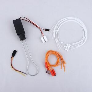 1세트 기계식 트리거 범용 퓨즈 스위치 FPV 레이싱 드론 비행 제어용 이중 보험 재사용 가능 온-오프 장치