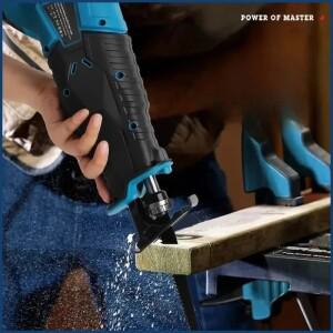 마키타 18V 왕복톱 브러시리스 모터 무선 충전식 목재/금속/플라스틱 절단 휴대용 전동 공구 키트