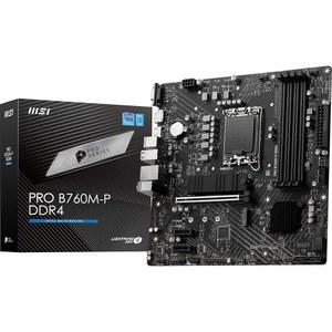 msi pro b760m-p ddr4 series 마더보드(12세대/13세대/14세대 ddr4, pcie lga 프로세서, matx 인텔 3.2 m.2, 4.0, 2세대, 1700, hdmi/dp, 지원) usb