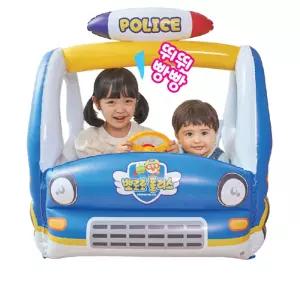 뽀로로 자동차 아기미니텐트 아기놀이방꾸미기 남아 유치원 경찰차 4살 5살