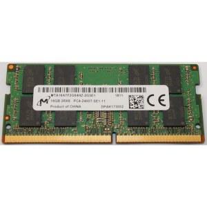 mta16atf2g64hz-2g3e1 micron 16gb 2rx8 ddr4 pc4-17000 2400mhz module laptop memory