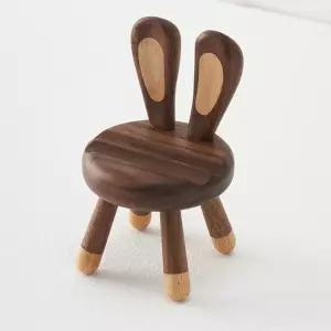 원목 핸드폰 거치대 미니 의자 미니어처 인테리어 소품