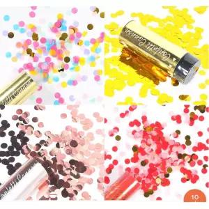 이벤트 축하파티 셀프 웨딩촬영 컨페티 꽃가루 폭죽 기념파티 축포