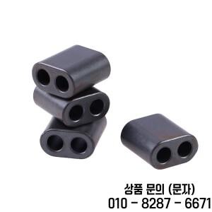 미국 BN 73 302 토로이드 페라이트 코어 무선 주파수 RF SWR BN 73 더블 홀 A 13.3x10.3x7.5mm 2500ui 10