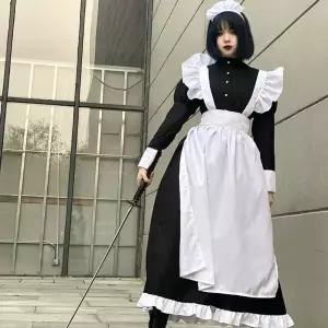 남녀공용 메이드 복장 졸사 할로윈 코스튬 의상