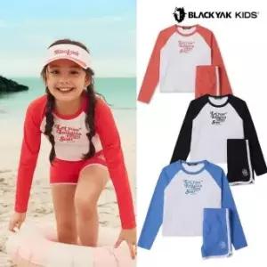[블랙야크키즈]비키래글런래쉬가드세트