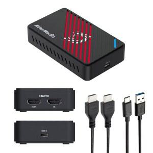 avermedia 4k hdmi 캡처 카드, /pro, obs에서 win11, 및 스트리밍 pc, mac-gc553pro 블랙용 게임 저지연 라이브 twitch, usb , switch 게이머 녹화용 s 진정한 2, 울트라