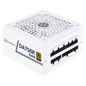 실버스톤 테크놀로지 da750r 골드 80 플러스 케이스, 750w ), 장치(화이트 전원 팬, 케이블 3.0 및 공급 5.0 atx sst-da750r-gma-wwww(sst-ax0750mcgd-c) 화이트 pcie