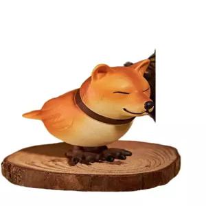 개새인형 강아지 소형 모형 굿즈 차량용 버드 선물 시바견