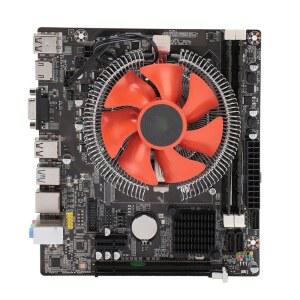 고웨닉 b75 센터 cpu 마더보드, i5 pc용 라디에이터 마더보드 고풍량 데스크탑 8g 콤보, 컴퓨터 ddr3 3470