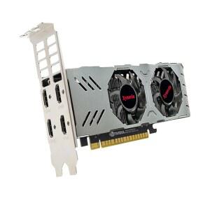 xynsviu geforce gtx750 4g 그래픽 카드, 컴퓨터 지원 4 pc (gtx750 모니터 4k 출력 비디오 포트 카드 저프로파일 hdmi gpu 4hdmi)
