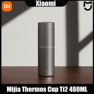 샤오미호환 미지아 보온병 Ti2 TA1 순수 티타늄 소재 6시간 의료용 여행용 음료 480ML