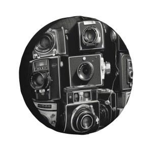 레트로 카메라 방수 스페어 RV 컬렉션 트레일러 프로텍터 캠핑카 타이어 커버 트럭용 야외