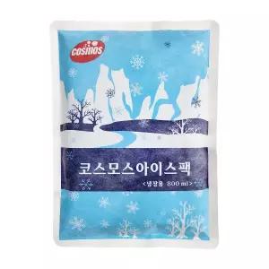 메온셀 아이스팩 800ml 2개 완제품 얼음 택배 상자 포장 보냉