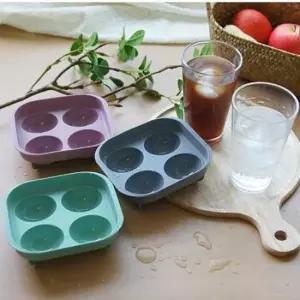 얼음몰드 실리콘 아이스 얼음 왕볼 트레이 만들기 왕 얼음틀