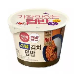 햇반 컵반 스팸김치덮밥 254g 24개 박스 CJ