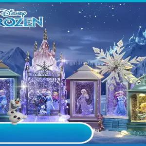 크리스마스 스노우볼 워터볼 엘사안나 무드등 소품 선물