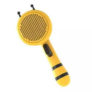 딩동펫 고양이 강아지 브러쉬 털 정리 관리 용품 꿀벌 원터치 슬리커 MNS