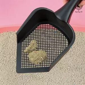 딩동펫 고양이 모래삽 배변 화장실 청소 용품 서브 블랙 1개 MNS