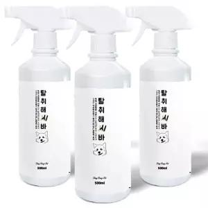 딩동펫 강아지 고양이 탈취제 냄새 제거 탈취해 시바 500ml X 3개 MNS