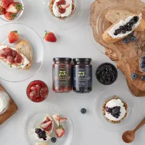 잼민트 75 더 리얼 콩포트 2종(딸기, 블루베리)