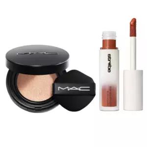 맥 롱웨어 쿠션 NW6 + 스트롭 블러쉬 라바라이트 세트