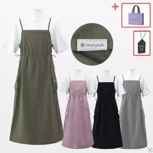 [스노우피크]타슬란 슬리브리스 원피스 롱 치마 여성 결혼식 하객룩 [백화점판]