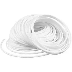 퓨어섹 화이트 1/4인치 RO 튜브 70°F-120PSI 유연한 수도관 플라스틱 NSF 인증 CCK 15피트