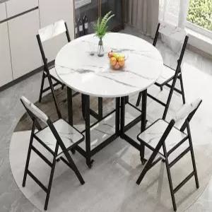 원형 테이블 접이식 세트 폴딩 야외 다용도 체어 책상 탁자 캠핑 120cm