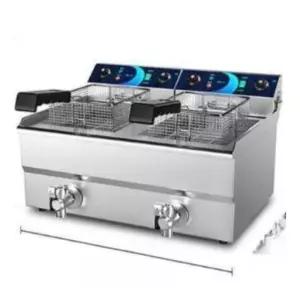 튀김기 통닭 업소용 전기 튀김 소형 치킨 푸드트럭 돈까스