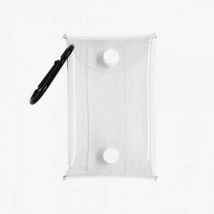 투명 플라스틱 고리 클립 가방용 접이식 연결고리