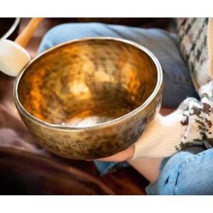 요가종 풀문싱잉볼 티벳 보름달볼 명상볼 지름 전통 A타입 차크라 A타입 지름 싱잉볼 11cm 11cm 보름달볼