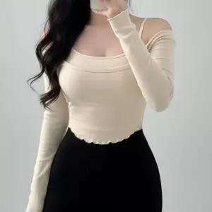 Rly 골지 크롭 나시 세트