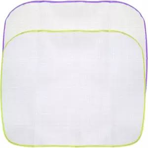 2팩 고온 저항 보호 다림질 프레스 패드 스코치 세이빙 메쉬 소형 19.68인치 x 13.77인치