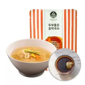[작심밀도]국내산 저칼로리 두부품은호박국수5팩+모밀소스5팩