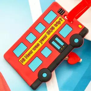 여행용 실리콘 네임택 방수 캐리어네임택 분실방지 가방이름표 2개 키태그 키링부자재