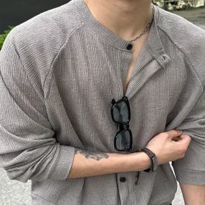 [아레스]레이 네츄럴 린넨 머슬핏 가디건 (3color)