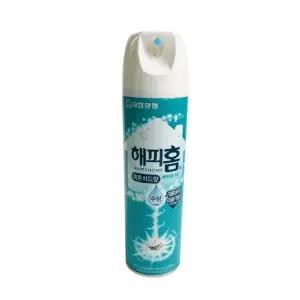 가정용살충제 해피홈 뿌리는 모기약 스프레이 피톤치드향 파 500ml