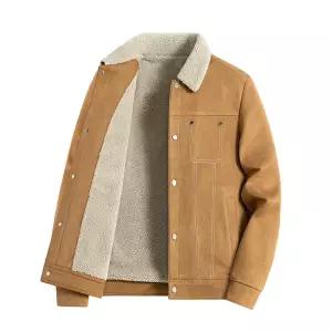 남성코트 겨울 아웃도어 캐주얼 기모 도톰 루즈핏 보온 중년 블루종 패딩 심쿵돌직구