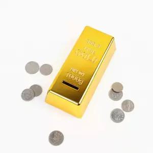 디자인 저금통 인테리어 소품 장식용 금괴 저축 동전모으기