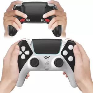 PC NOW 파이어스틱 루나 게임패드 ALPS 교체 드트 없음 블랙 화이트용 백 패들 무선 TV 게임 컨트롤러로