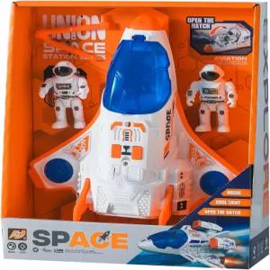 35세 Wbzle 우주왕복선 빛과 소리가 있는 선 탐험 세트 48세 비행기