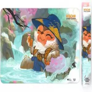 트바운드 리그 오브 레전드 플레이매트 티모 TCG 드 블라썸 24x4 네오프렌 캐릭터 아트 테이블탑 트레이딩