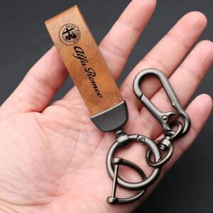 패션 자동차 키 체인 비즈니스 선물 스트랩 홀더  알파 로메오 줄리에타 159 미토 줄리아 스텔비오 147 액