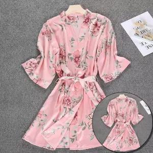 골프가운 실크 로브 손님가운 슬립 타올 언더 LM0332