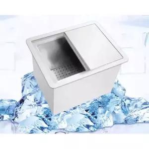 얼음통 저장고 업소용 제빙기 보관함 카페용 아이스 빈