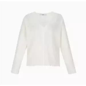 [롯데백화점]SOUP V넥 펀칭 니트 가디건 SC4GD32